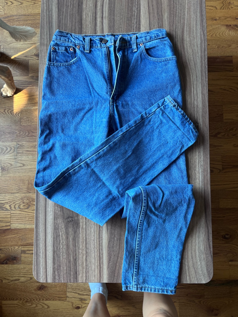 Levi's Straight Leg Jeans in Blue